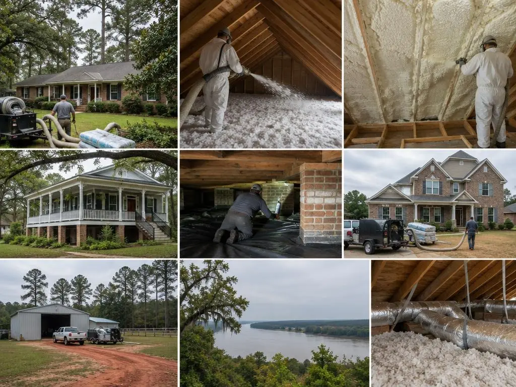 Attic Air Sealing & Insulation in Montgomery, AL