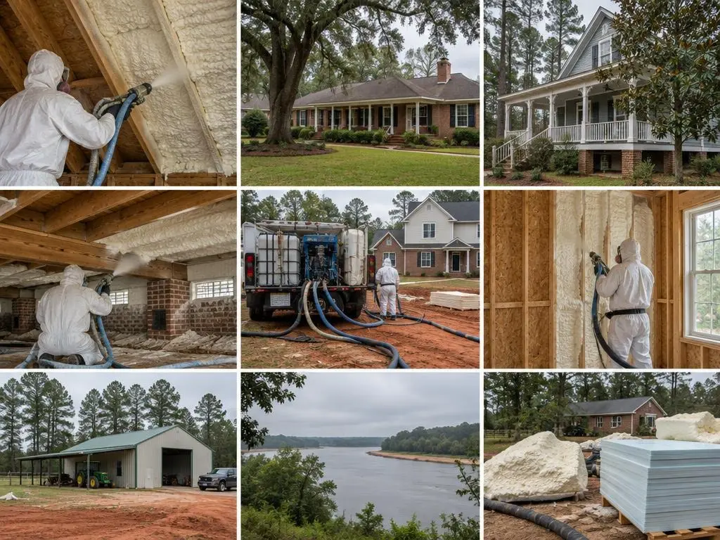 Spray Foam Insulation in Montgomery, AL
